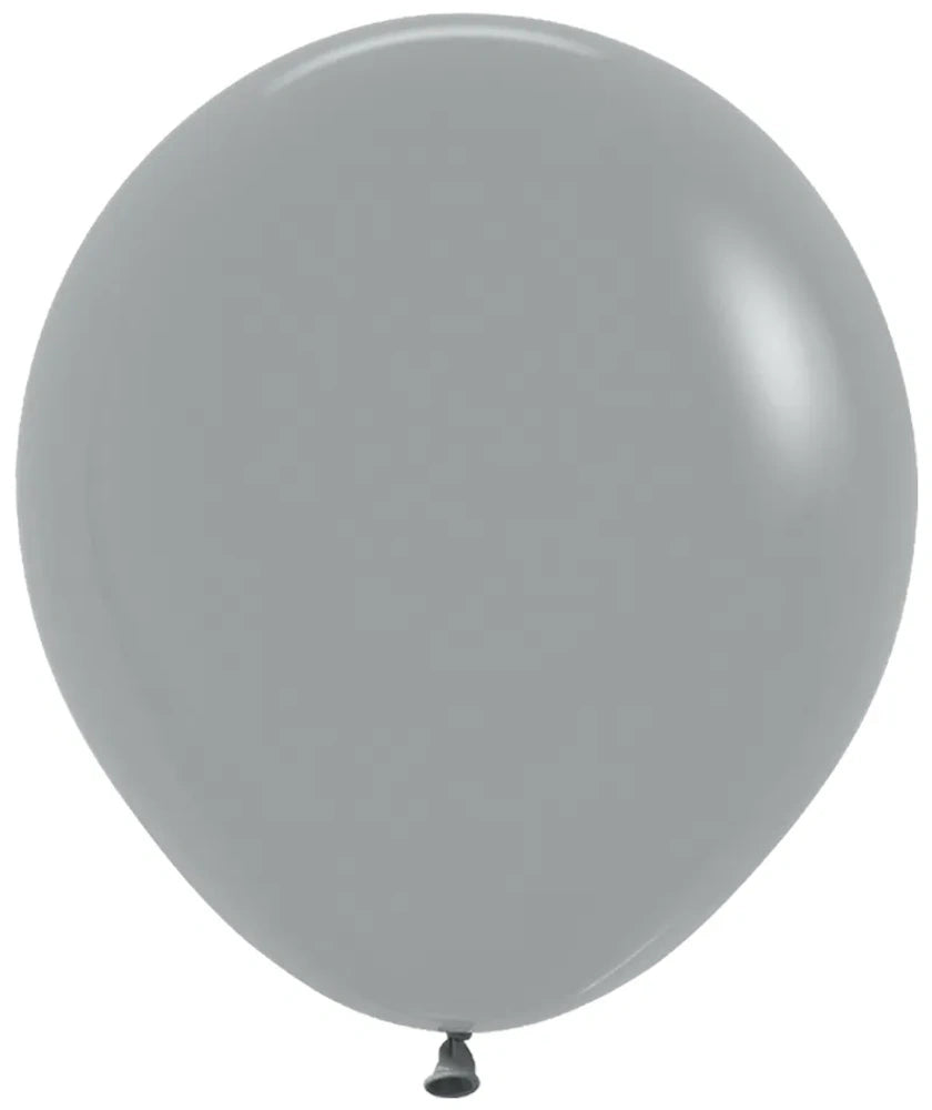 Sempertex 082 Fashion Urban Grey (Grau) 45cm 18" Latex Luftballons