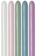 Sempertex 100 Pastel Dusk Assortment 260S Modellierballons