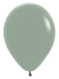 Sempertex 127 Pastel  Dusk Laurel Green 30cm 12" Latex Luftballon