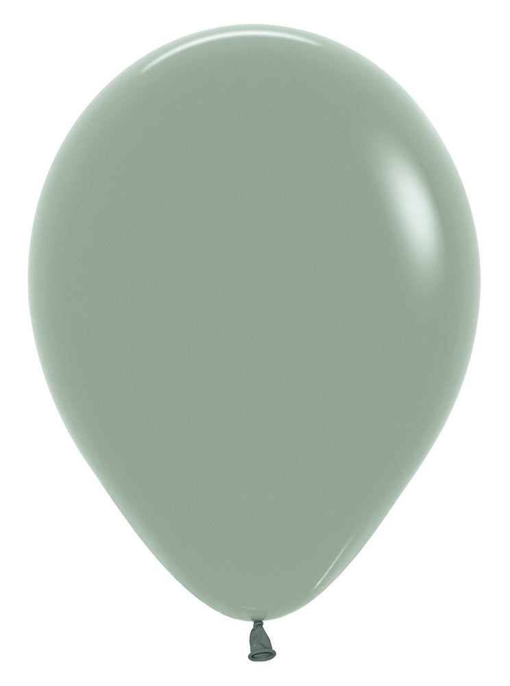 Sempertex 127 Pastel  Dusk Laurel Green 30cm 12" Latex Luftballon
