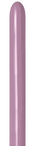 Sempertex 150 Pastel Dusk Lavender 260S Nozzle up Modellierballons Lavendel