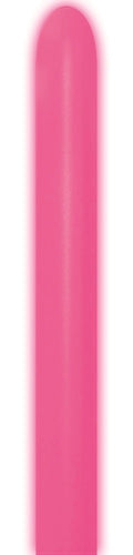 Sempertex 212 Neon Fuchsia 260S Nozzle Up Modellierballons