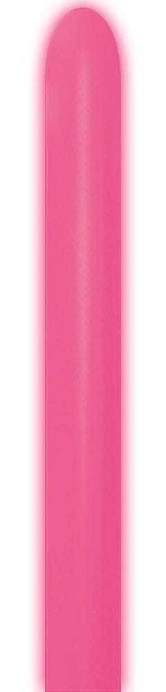 Sempertex 212 Neon Fuchsia 260S Nozzle Up Modellierballons