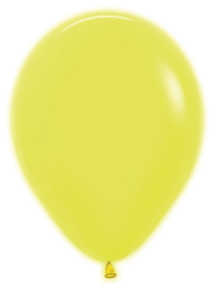 Sempertex 220 Neon Yellow 30cm 12" Latex Luftballons Neon Gelb
