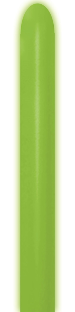 Sempertex 230 Neon Green 260S Nozzle Up Modellierballons