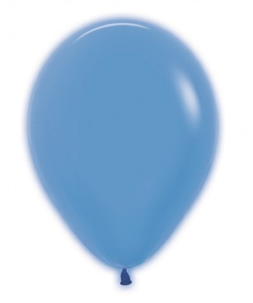 Sempertex 240 Neon Blue (Blau) 23cm 9" Latex Luftballons