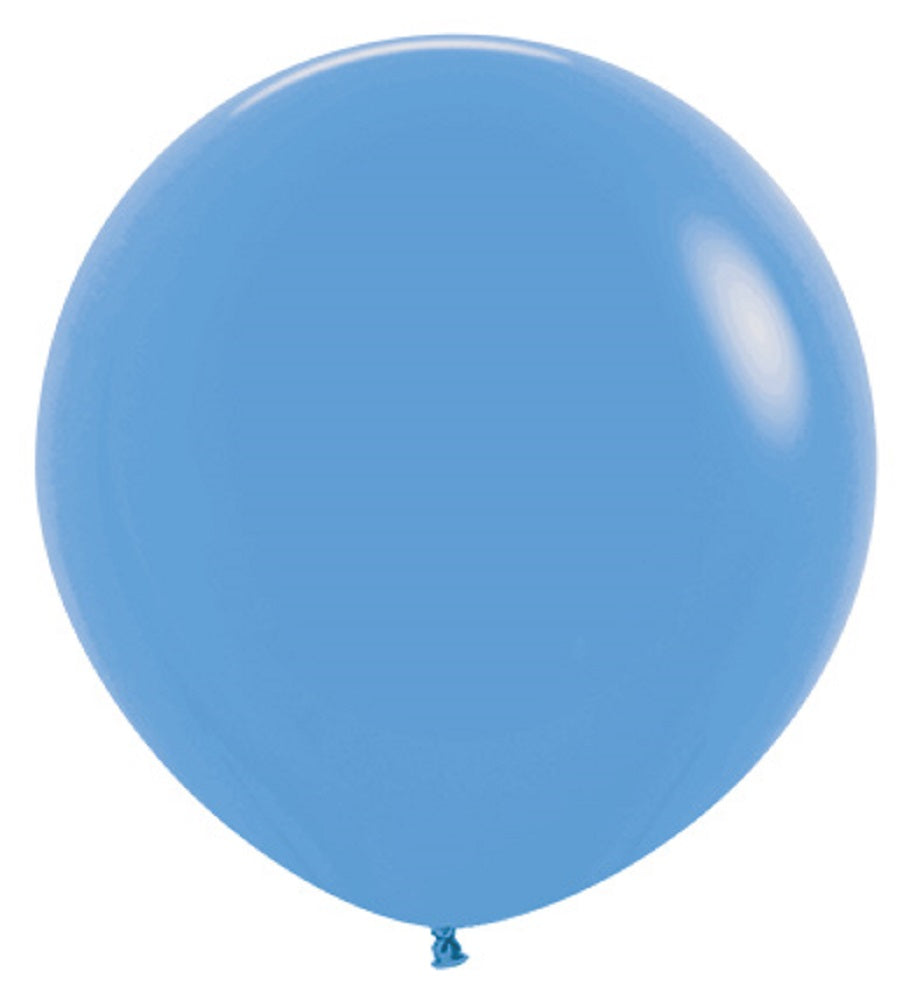 Sempertex 240 Neon Blue (Blau) 61cm 24" Latex Luftballons