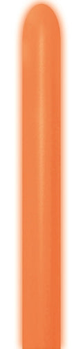 Sempertex 261 Neon Orange 260S Modellierballons