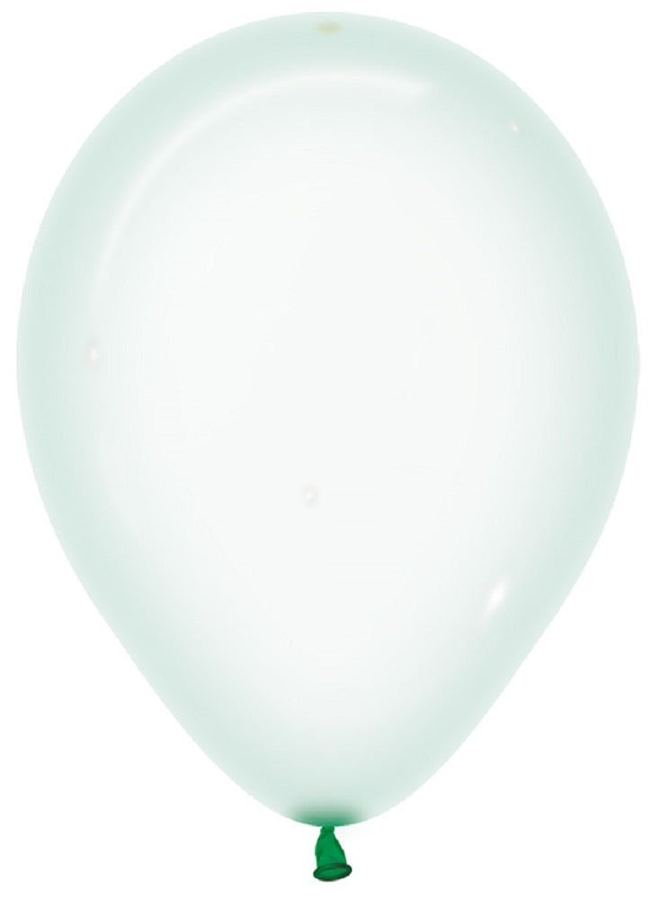 Sempertex 331 Crystal Pastel Green (Grün) 30cm 12" Latex Luftballons