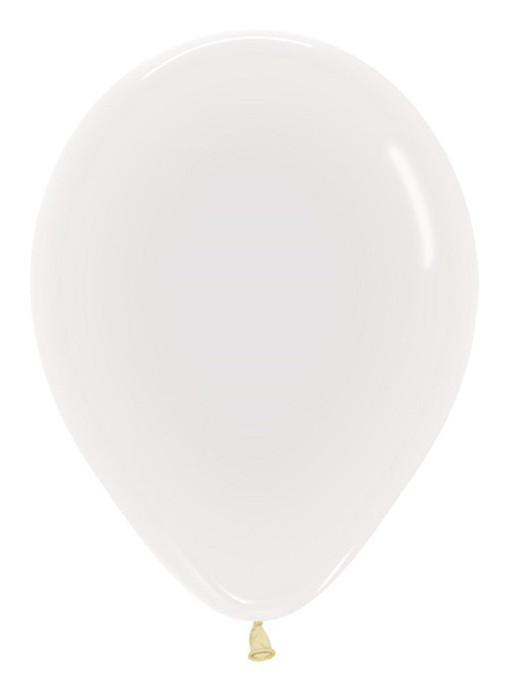 Sempertex 390 Crystal Clear 25cm 10 Inch Latex Luftballons