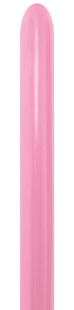 Sempertex 409 Satin Pearl Pink 260S Nozzle up Modellierballons Rosa