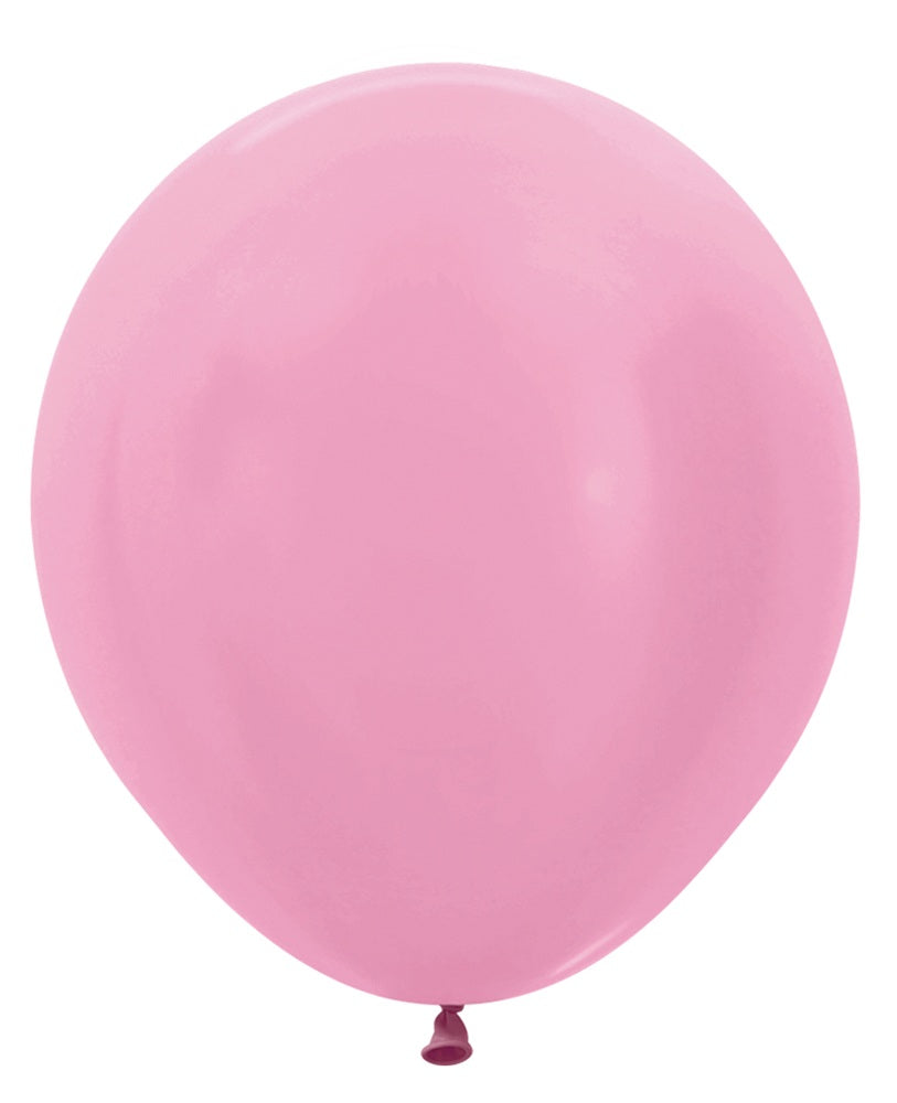 Sempertex 409 Satin Pearl Pink (Rosa) 45cm 18" Latex Luftballons