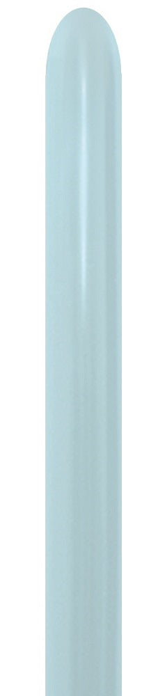Sempertex 440 Satin Pearl Blue 260S Modellierballons Blau