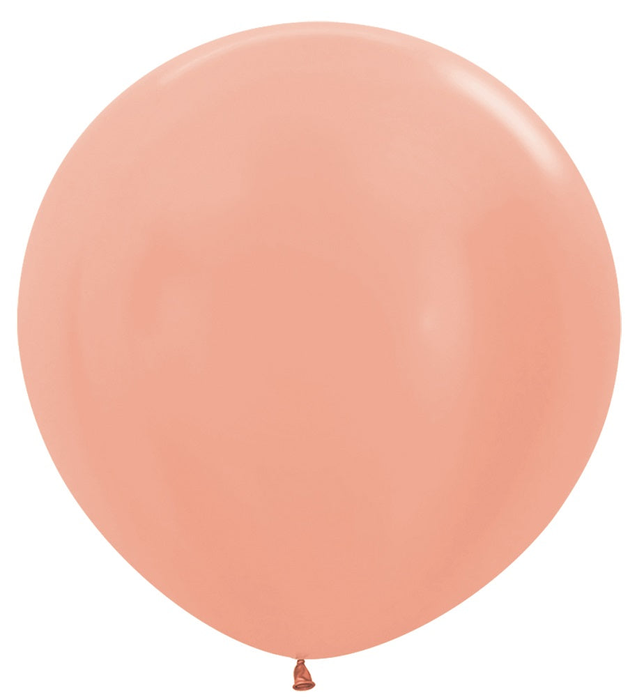 Sempertex 568 Metallic Rose Gold 90cm 36 Inch Latex Riesenluftballons