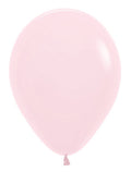 Sempertex 609 Pastel Matte Pink (Rosa) 23cm 9" Latex Luftballons