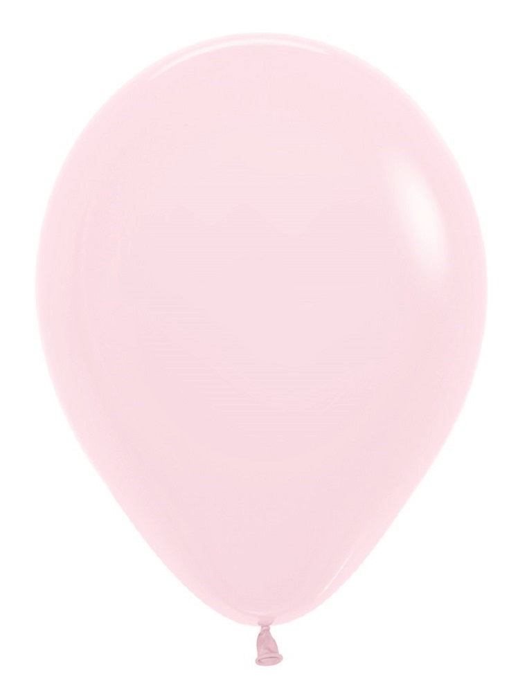 Sempertex 609 Pastel Matte Pink (Rosa) 23cm 9" Latex Luftballons