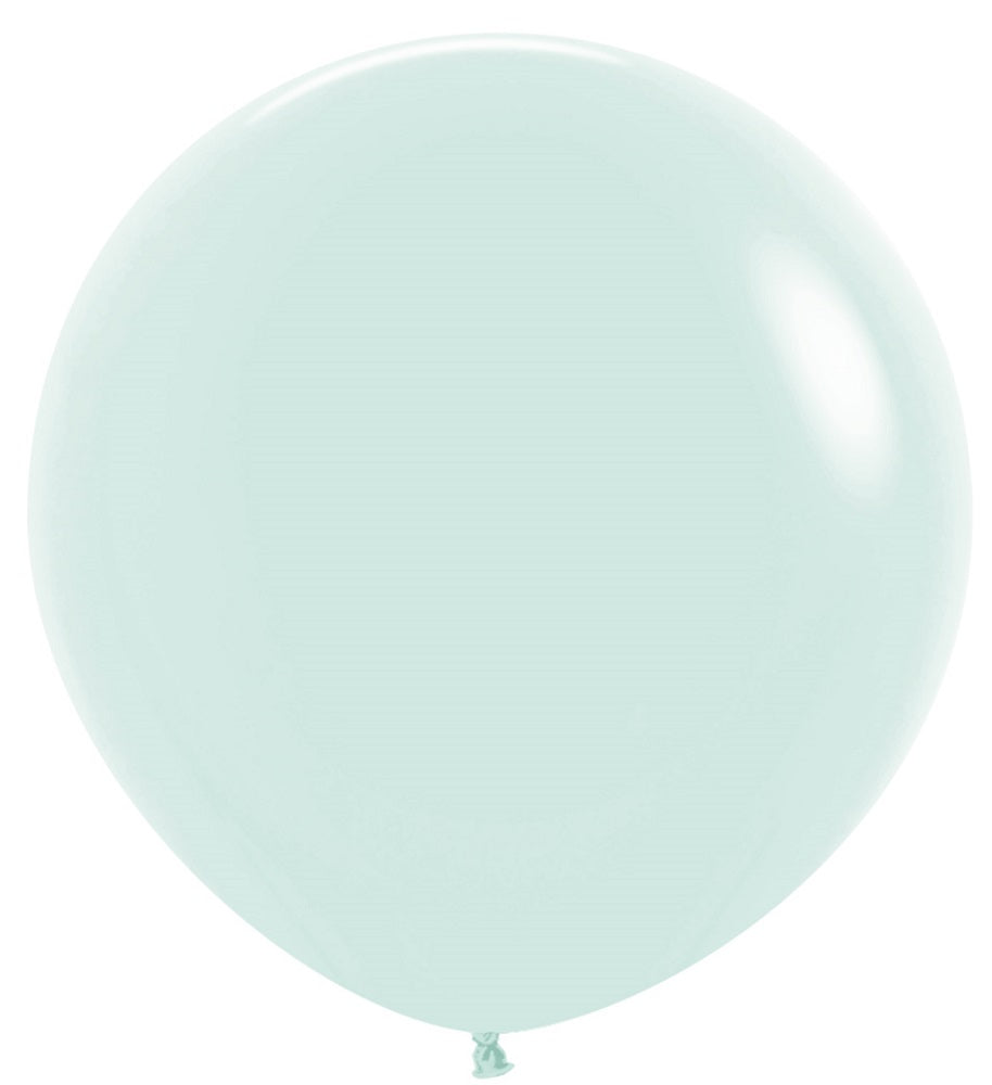 Sempertex 630 Pastel Matte Green Latex Riesenluftballons Grün 90cm 36"