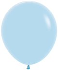 Sempertex 640 Pastel Matte Blue (Blau) 45cm 18" Latex Luftballons