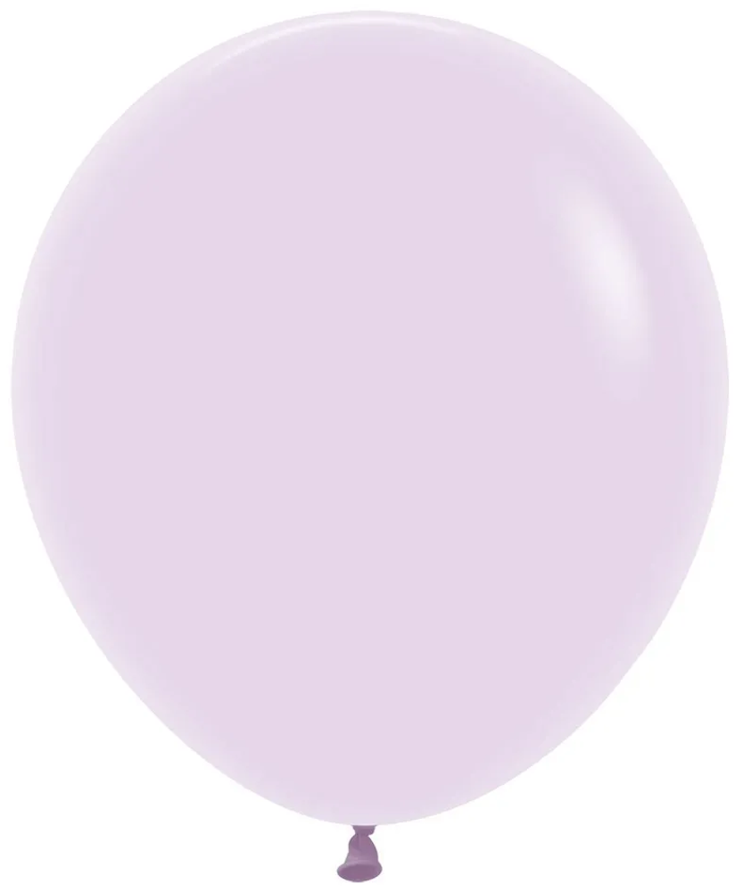 Sempertex 650 Pastel Matte Lilac (Lila) 45cm 18" Latex Luftballons