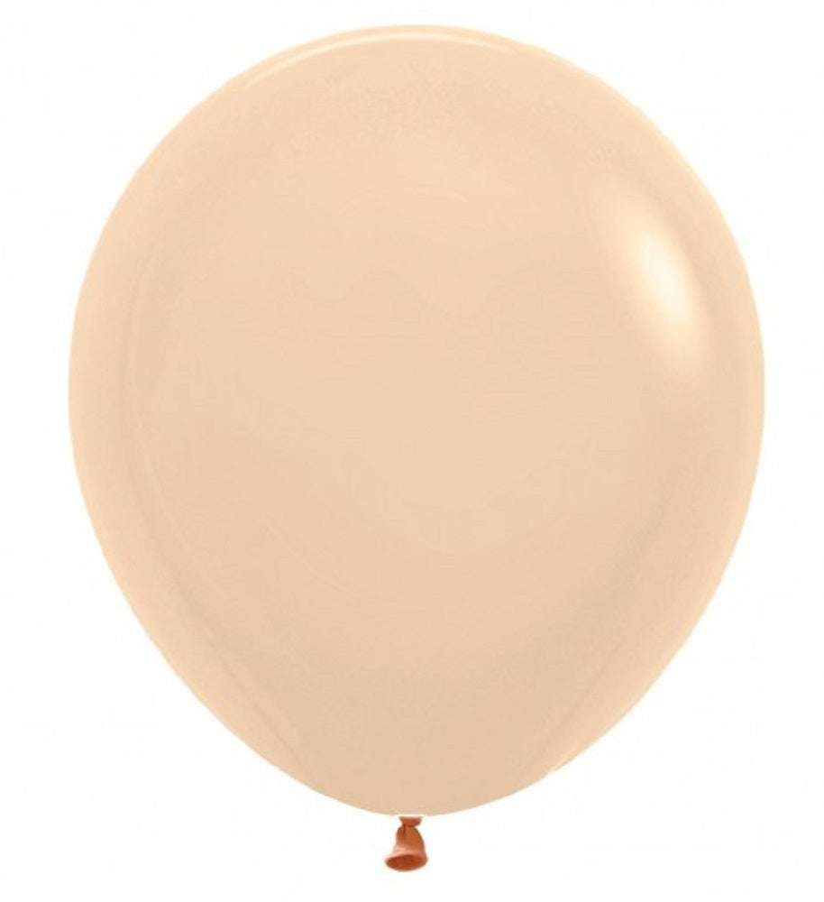 Sempertex 660 Pastel Matte Malibu Peach 45cm 18" Latex Luftballons