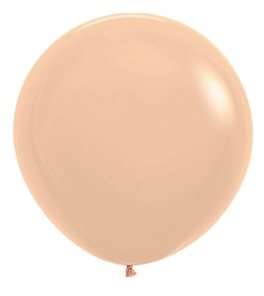 Sempertex 660 Pastel Matte Malibu Peach 61cm 24" Latex Luftballons