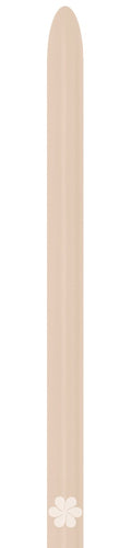 Sempertex 661 Pastel Matte Nude 160S Nozzle up Modellierballons Hautfarben