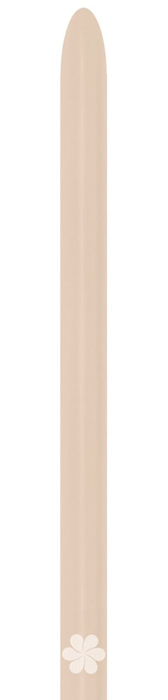 Sempertex 661 Pastel Matte Nude 160S Nozzle up Modellierballons Hautfarben