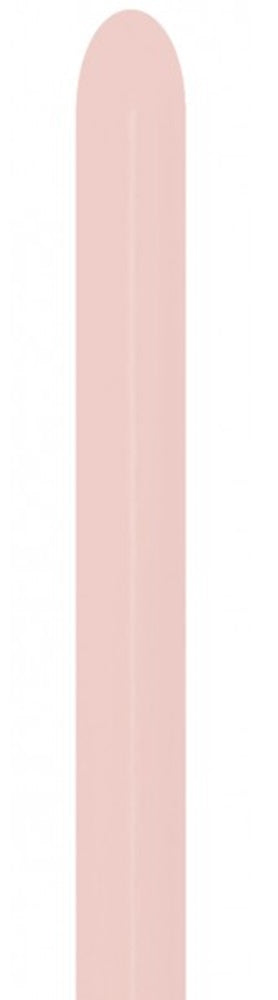 Sempertex 663 Pastel Matte Melon 260S Nozzle up Modellierballons