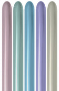 Sempertex 800 Silk Assortment 260S Nozzle up Modellierballons
