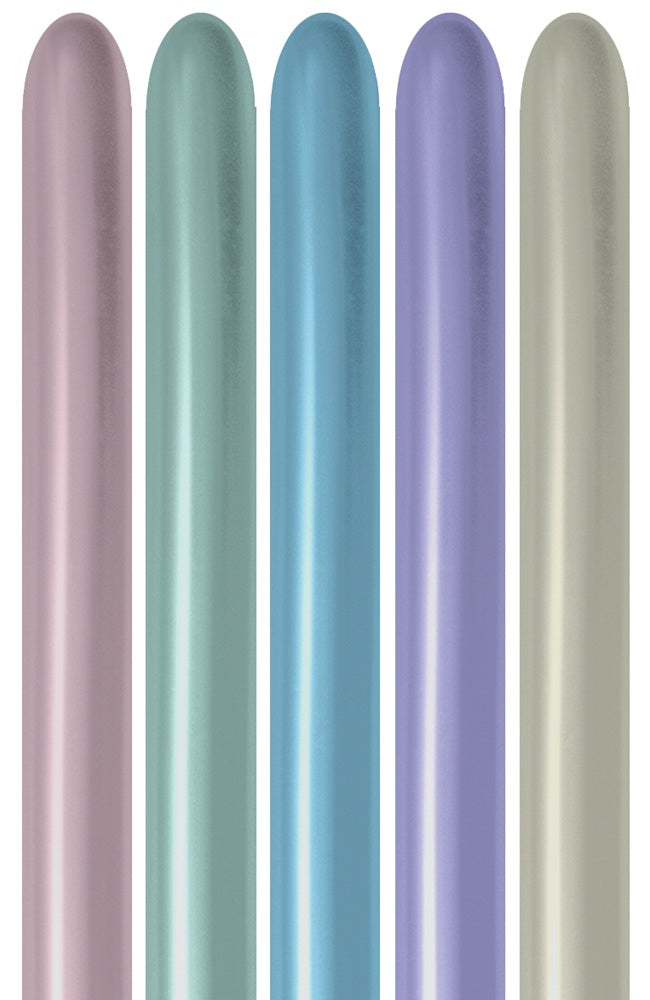 Sempertex 800 Silk Assortment 260S Nozzle up Modellierballons