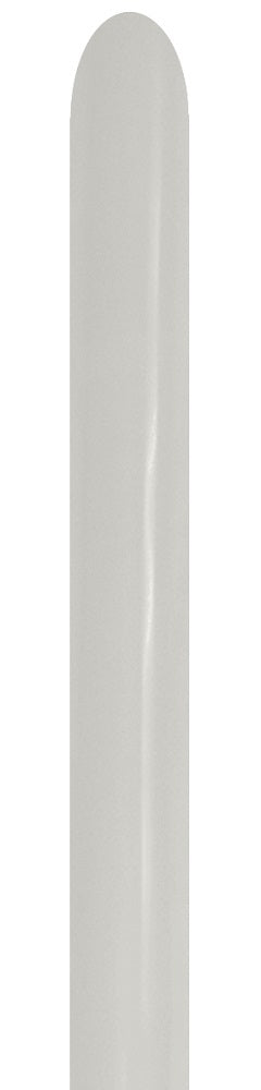 Sempertex 806 Silk Oyster White 260S Nozzle up Modellierballons