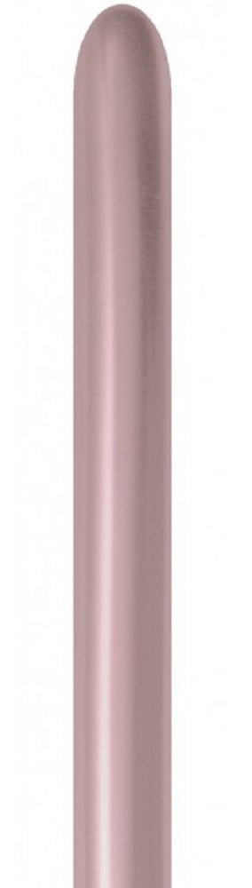 Sempertex 809 Silk Pink Blossom 260S Nozzle up Modellierballons