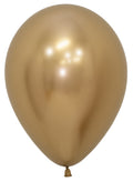 Sempertex 970 Reflex Gold 23cm 9" Latex Luftballons