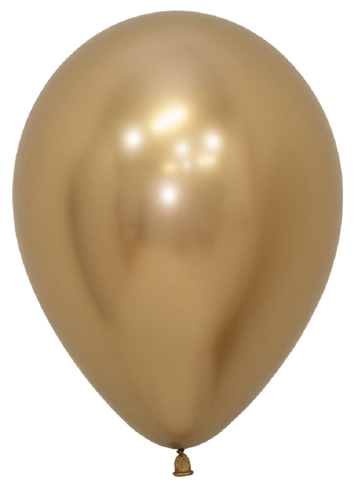 Sempertex 970 Reflex Gold 23cm 9" Latex Luftballons