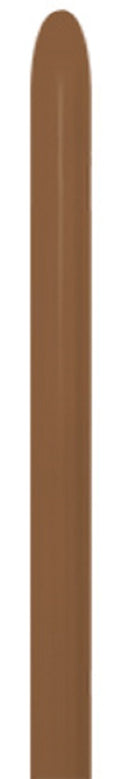 Sempertex 074 Fashion Coffee 160S Nozzle up Modellierballons Braun Kaffee