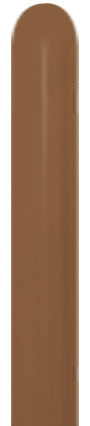 Sempertex 074 Fashion Coffee 360S Nozzle up Modellierballons Braun Kaffee