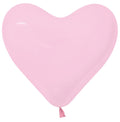 Sempertex 009 Herz Fashion Bubblegum Pink 15cm 6" Latex Luftballons