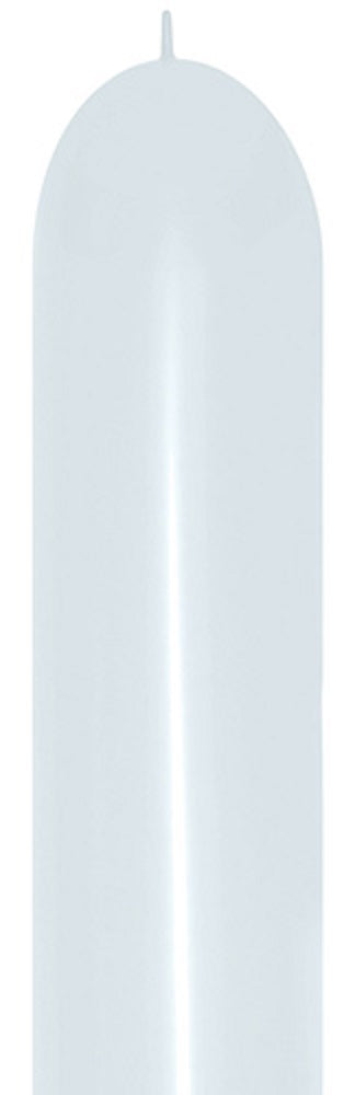 Link o Loon 660 Fashion White 005 (Weiß) Latex Luftballons Sempertex