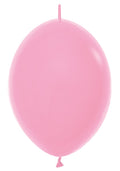 Link o Loon 009 Fashion Bubblegum Pink 15cm 6" Latex Luftballons Sempertex