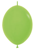 Link o Loon 031 Fashion Lime Green (Hellgrün) 30cm 12"  Latex Luftballons Sempertex