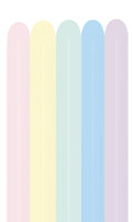 Sempertex 600 Pastel Matte Assortment 260S Modellierballons