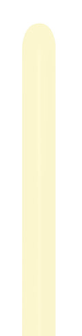 Sempertex 620 Pastel Matte Yellow 260S Modellierballons Gelb