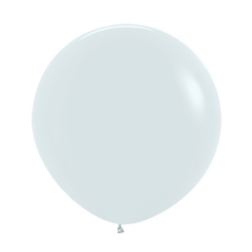 Sempertex 005 Fashion White (Weiß) 61cm 24" Latex Luftballons