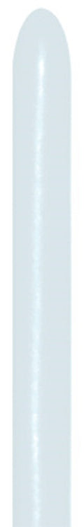 Sempertex 005 Fashion White 260S Nozzle up Modellierballons Weiß