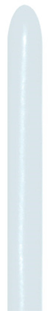 Sempertex 005 Fashion White 260S Nozzle up Modellierballons Weiß