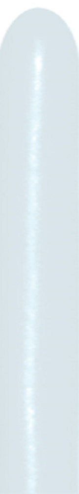 Sempertex 005 Fashion White 360S Nozzle up Modellierballons Weiß