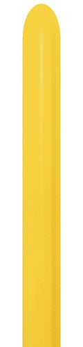 Sempertex 020 Fashion Yellow 260S Nozzle up Modellierballons Gelb