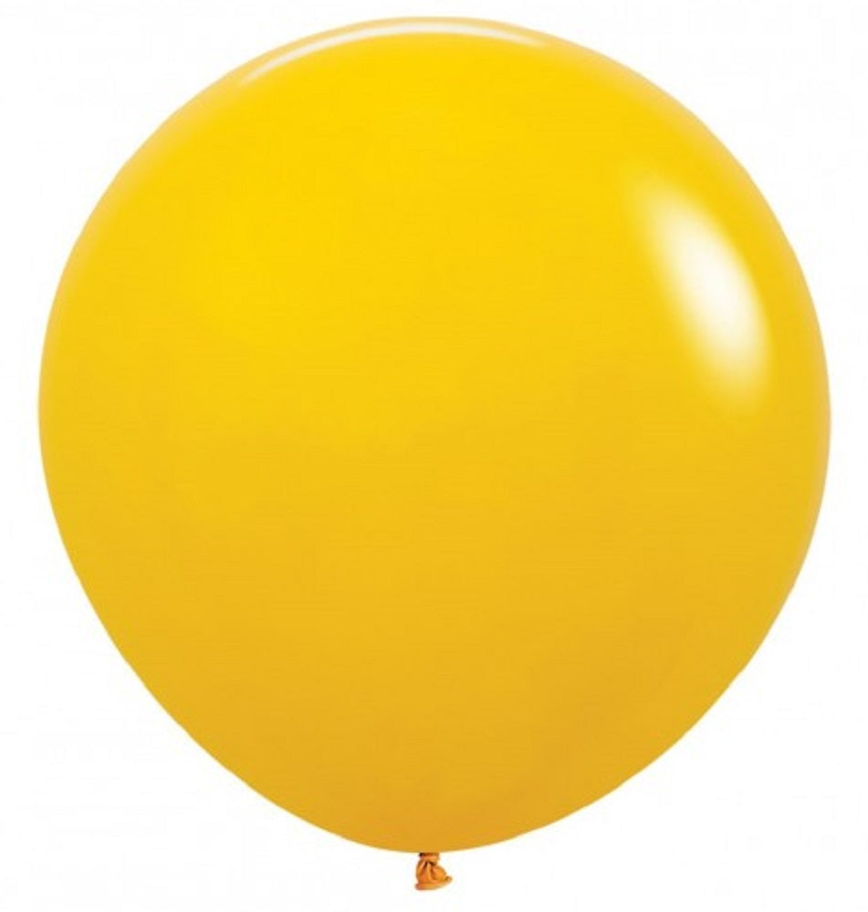 Sempertex 021 Fashion Honey Yellow (Honiggelb) 61cm 24" Latex Luftballons