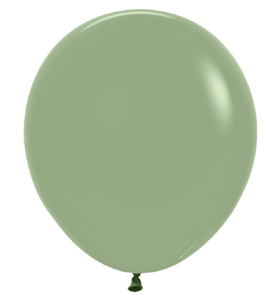 Sempertex 027 Fashion Eucalyptus (Grün) 45cm 18" Latex Luftballons