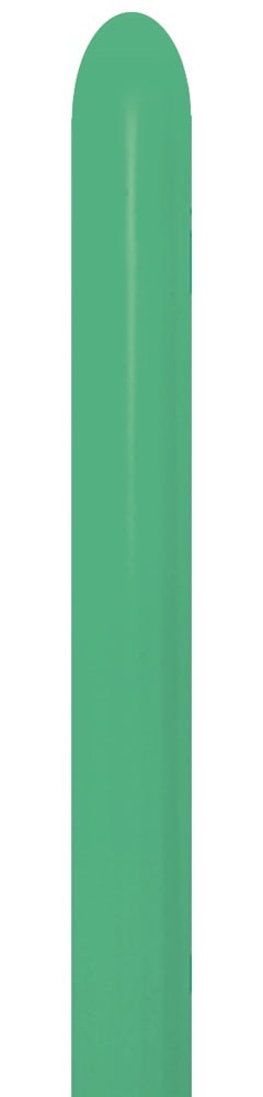 Sempertex 030 Fashion Green 260S Nozzle up Modellierballons Grün